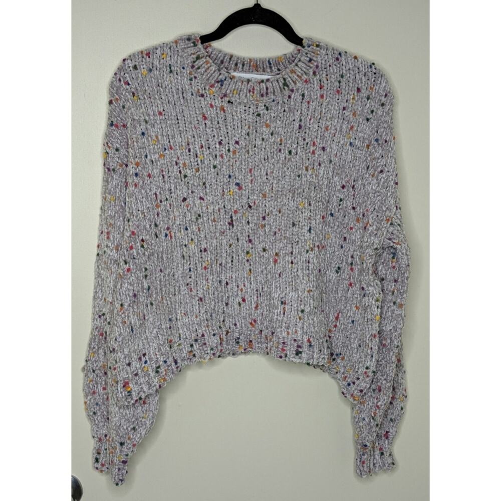 All in Favor Chenille Sweater - Size L - NWT
